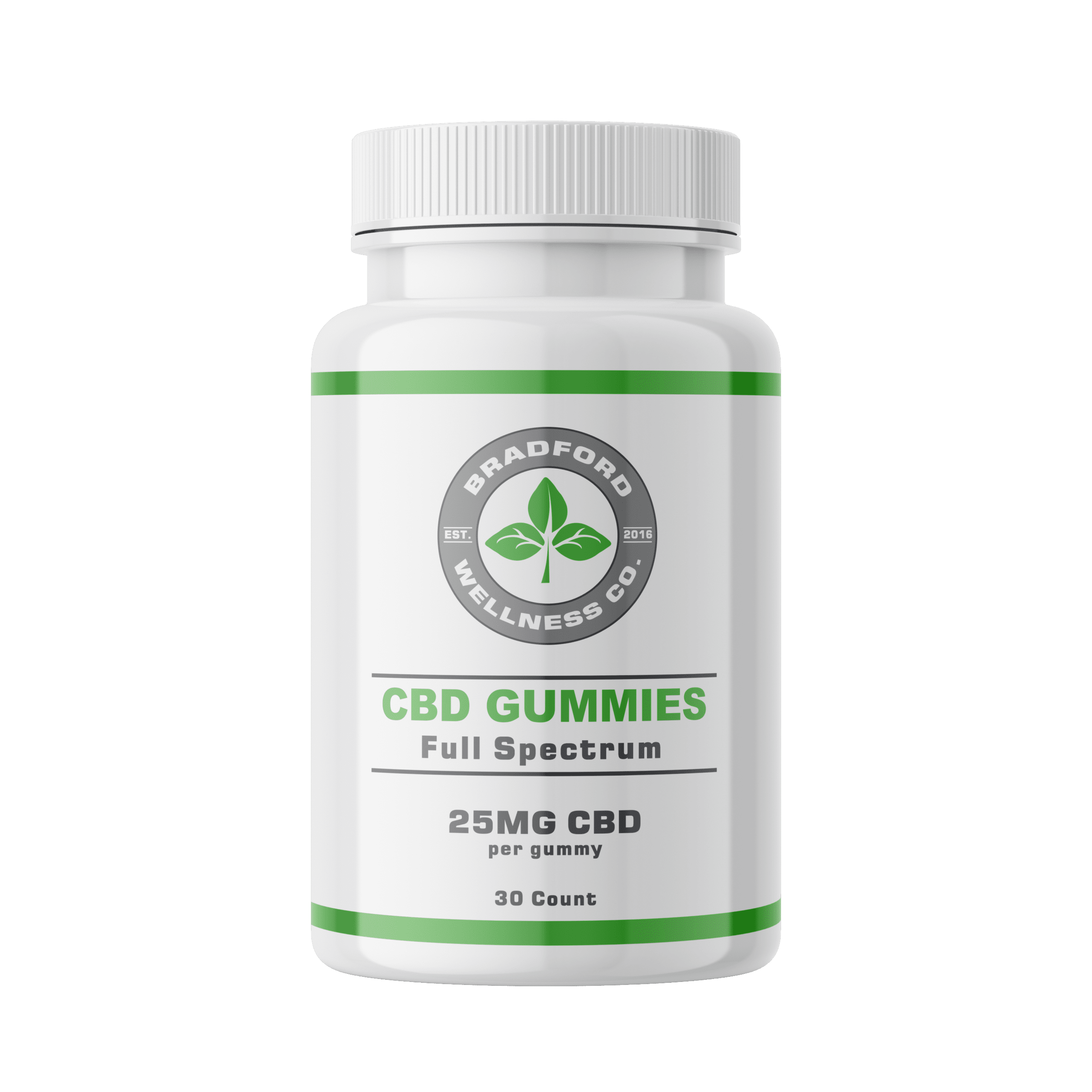 Full Spectrum CBD Gummies 25mg from Bradford Wellness Co.