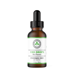 CBD Drops No Flavor 3500mg CBD - Bradford Wellness Co.